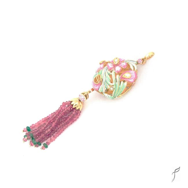 Gulabo Tassel Pendant
