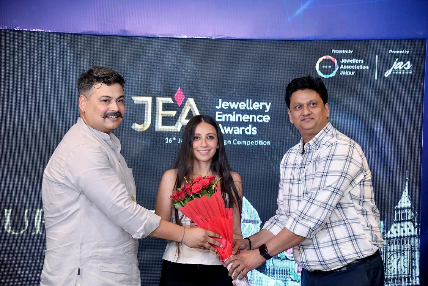 Pallavi Foley judging the Jewellery Eminence Awards 2024