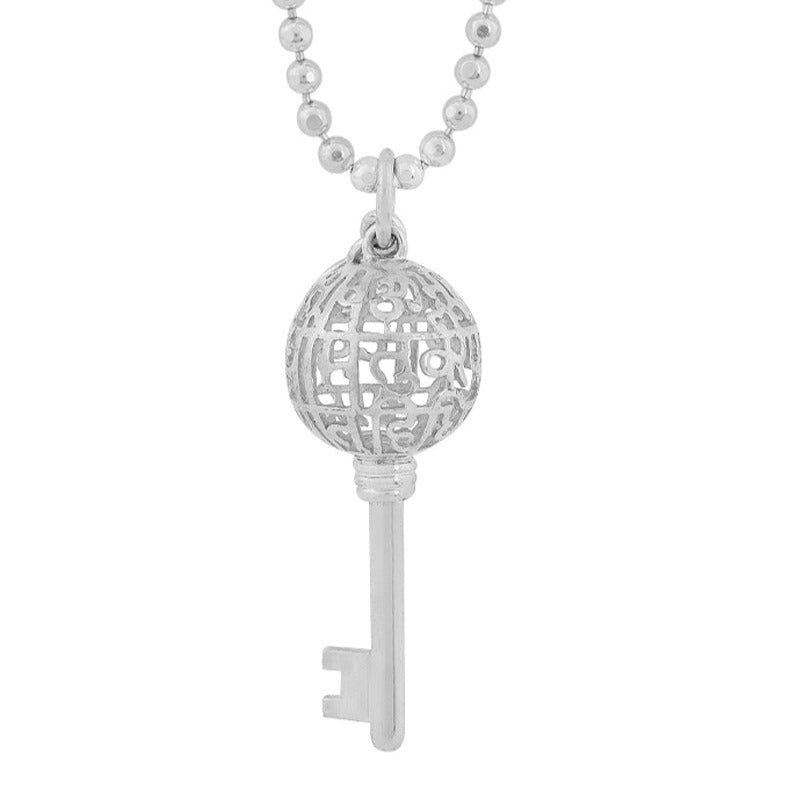 Gayatri Mantra Key (Pendant-Silver)