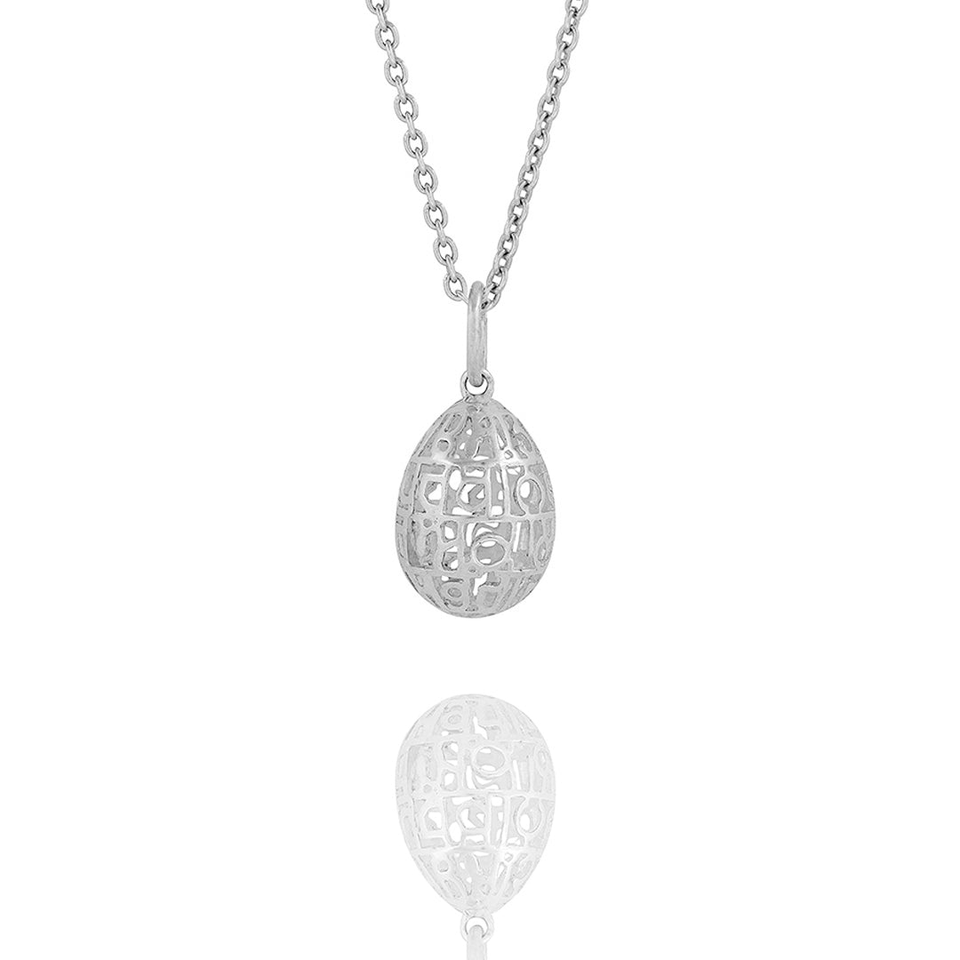 Mool Mantar Egg (Pendant-Silver)