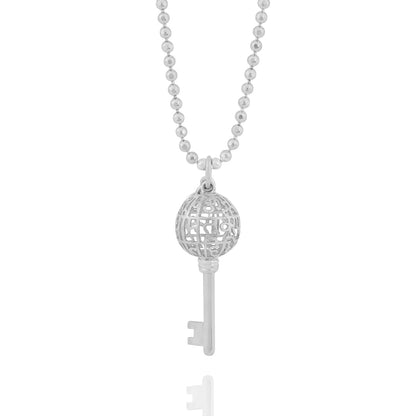 Gayatri Mantra Key (Pendant-Silver)