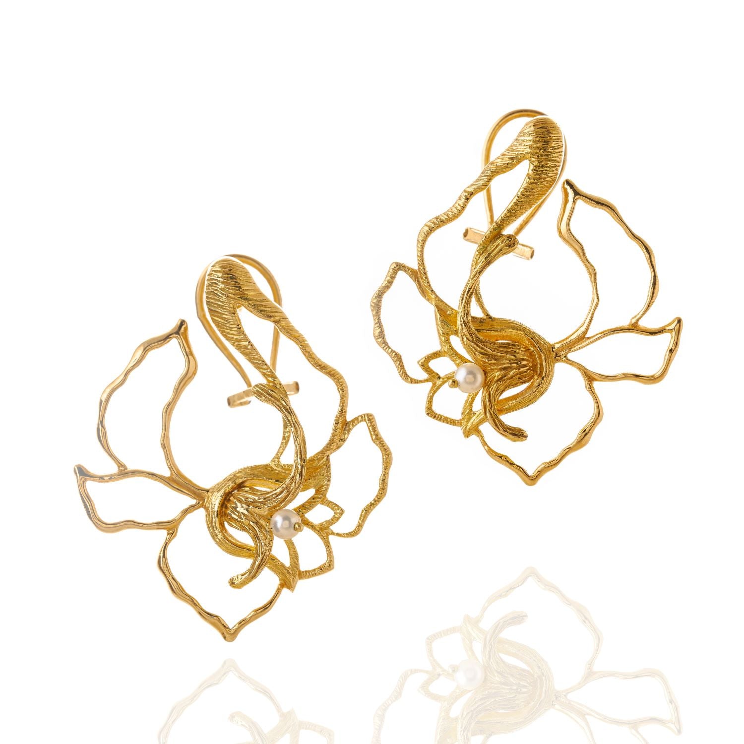 Orchid (Gold Earring 18K)